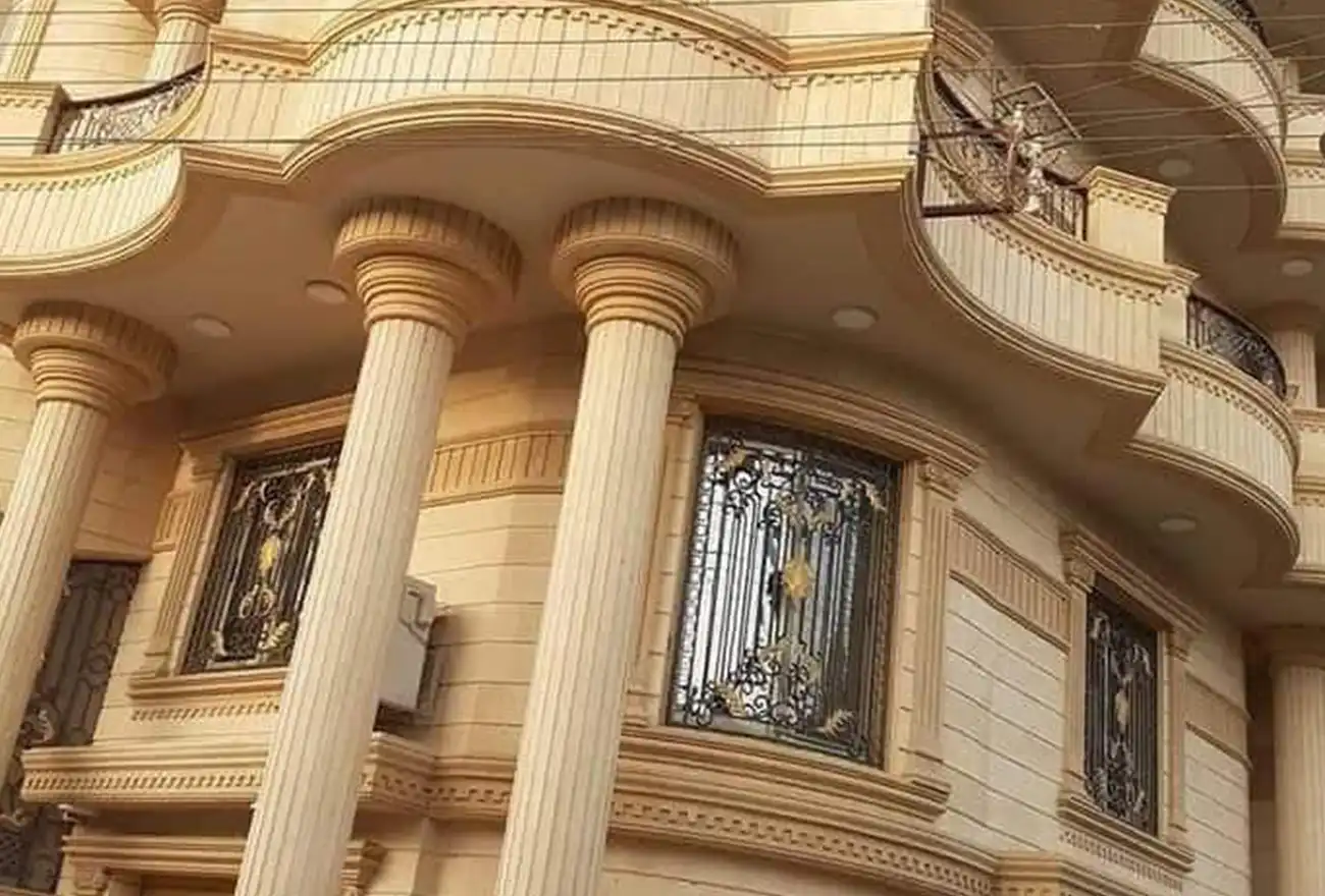 تشطيب واجهات حجر هاشمى